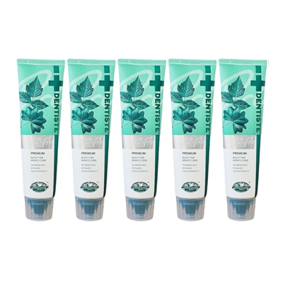 ニュープラスホワイト歯磨き粉, 200g, 5個