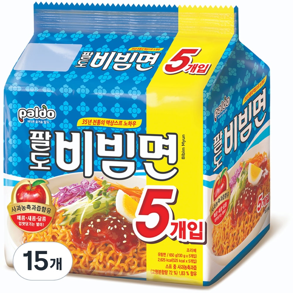 팔도비빔면 130g15個
