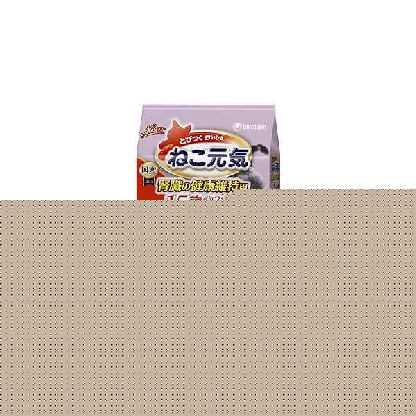 【1ケース】【お取り寄せ対象品】ねこ元気 とびつくおいしさ 15歳が近づく頃から 腎臓の健康維持用 まぐろ・かつお・白身魚入り 1.6kg *6個