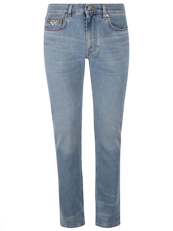VERSACE Men Denims 10116931A099611D360 Blue
