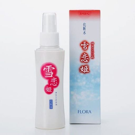 フローラ(FLORA) 雪恋姫 化粧水 120ML 敏感肌 しっとり 高保湿 100%天然由来 無香料 無着色 無鉱物油 赤ちゃん 低刺激 肌荒れ