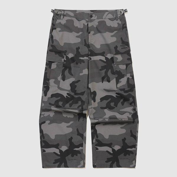 ワイドジョガー2WAYカーゴパンツ CAMO UR121CPT16 CAM2