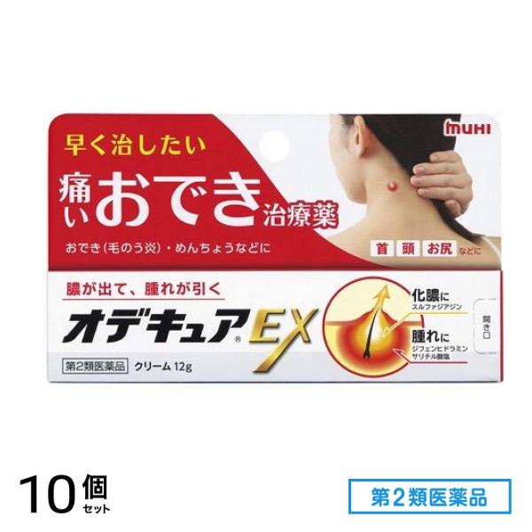 第２類医薬品 オデキュアEX 12g 10個セット