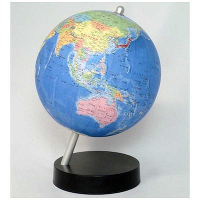 他サイト： 昭和カートン　卓上型地球儀 球径13cm　13-GTP-Kの商品画像