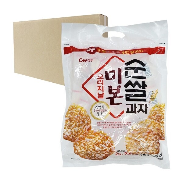 チョンウ 美本純米菓子 オリジナル 288g 10個入り ボックス