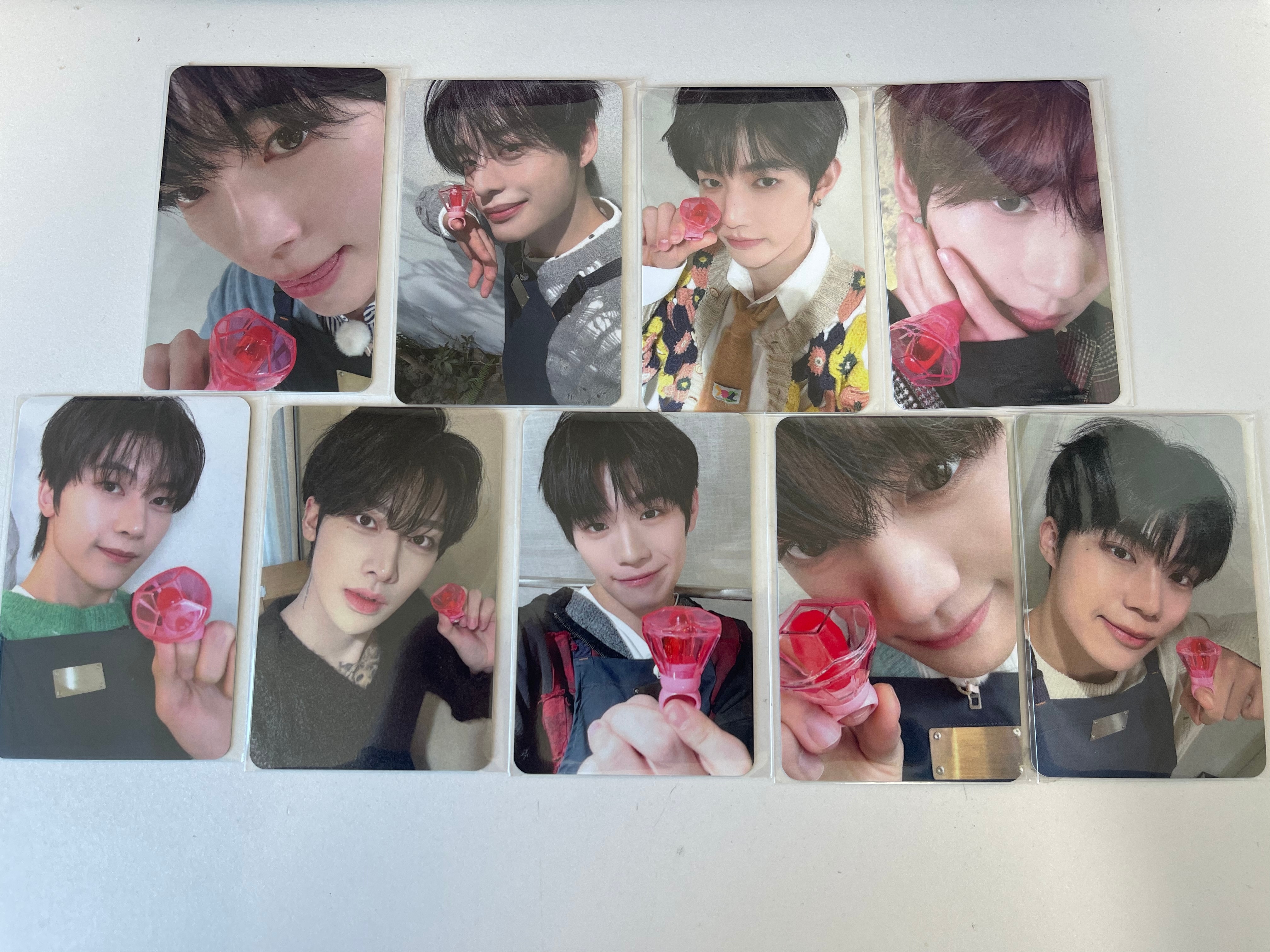 [ON HAND] ZEROBASEONE Special Limited Album [RE-FLOW] EVENT Mnet Plus Merch PHOTO CARD OT9 SET