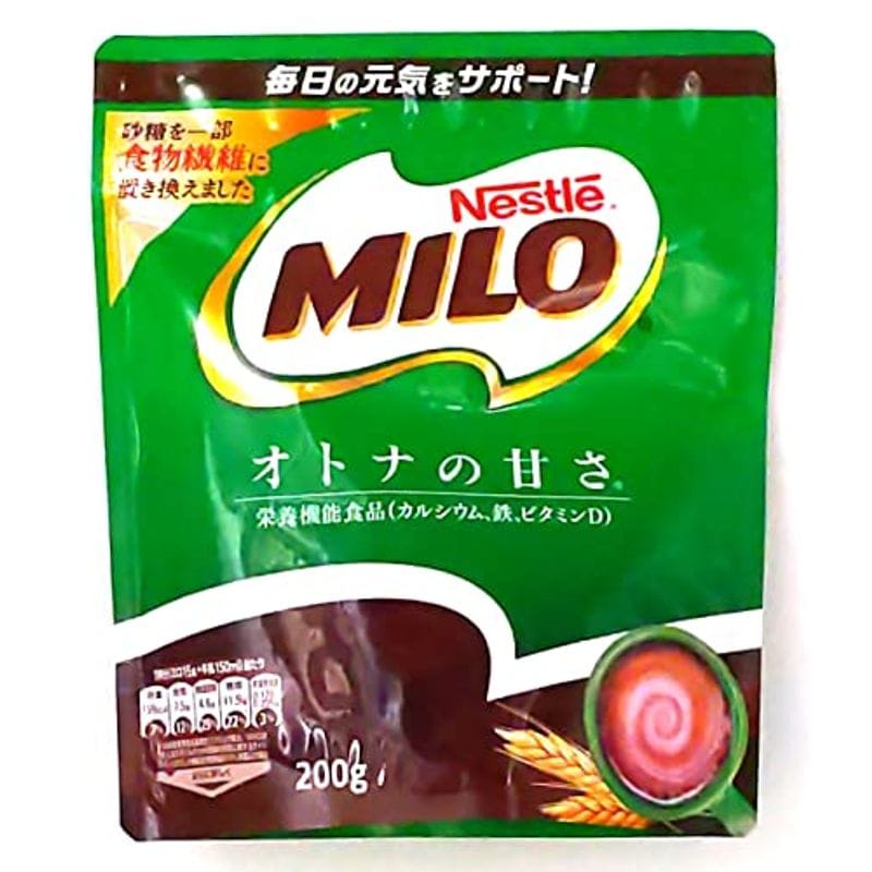 ネスレ ミロ オトナの甘さ 栄養機能食品 200g袋×12袋入