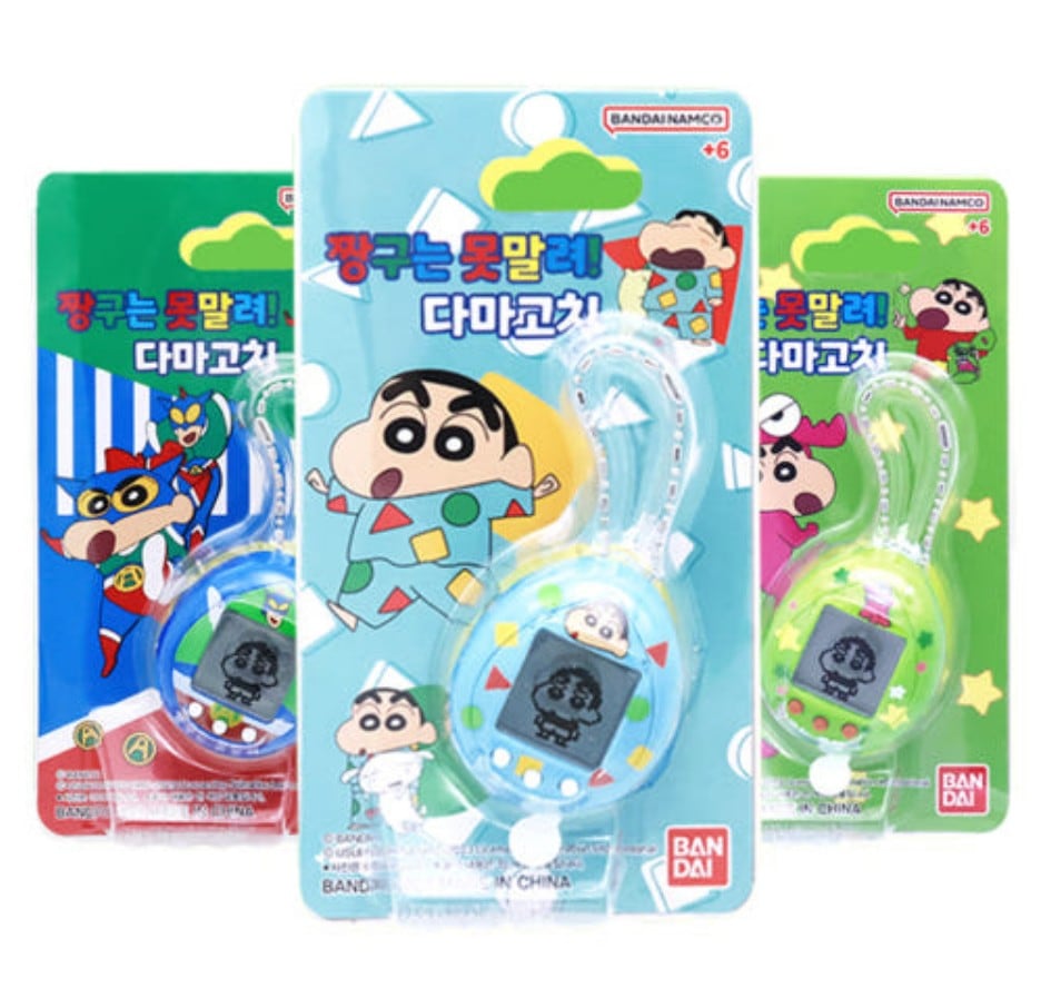 たまごっち/クレヨンしんちゃんエディション/3種コレクション/パジャマ/アクション仮面/チョコビ/韓国/TMGC/korea exlusive version/正品