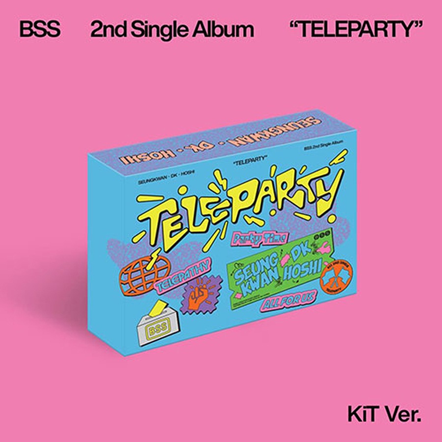 [未開封新品] ブソクスン (SEVENTEEN) - 2nd シングルアルバム ‘TELEPARTY’ キットバージョン
