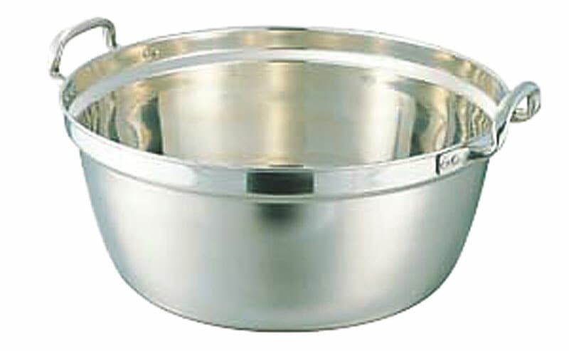 和田助製作所 SW 18-8ステンレス料理鍋 両手付 48cm（29.5L）