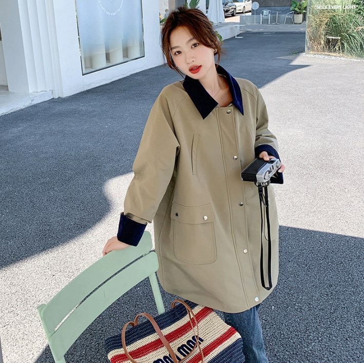 アウター ジャケット 袖付き 長袖 襟付き 角襟 前開き ファスナー ボタン ポケット かわいい 大人可愛い きれいめ シンプル 大人 上品 おしゃれ かっこいい 大人女子 レトロ こなれ感 ラフ