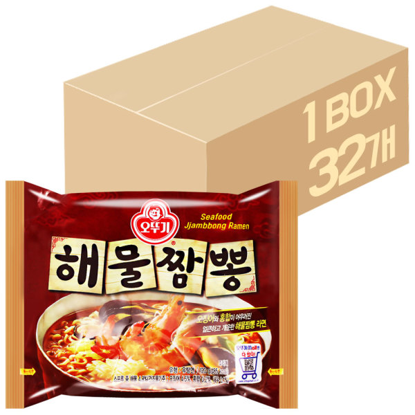 オットゥギ 海鮮チャンポン x 32袋 / ラーメン 袋 ラーメン 一箱