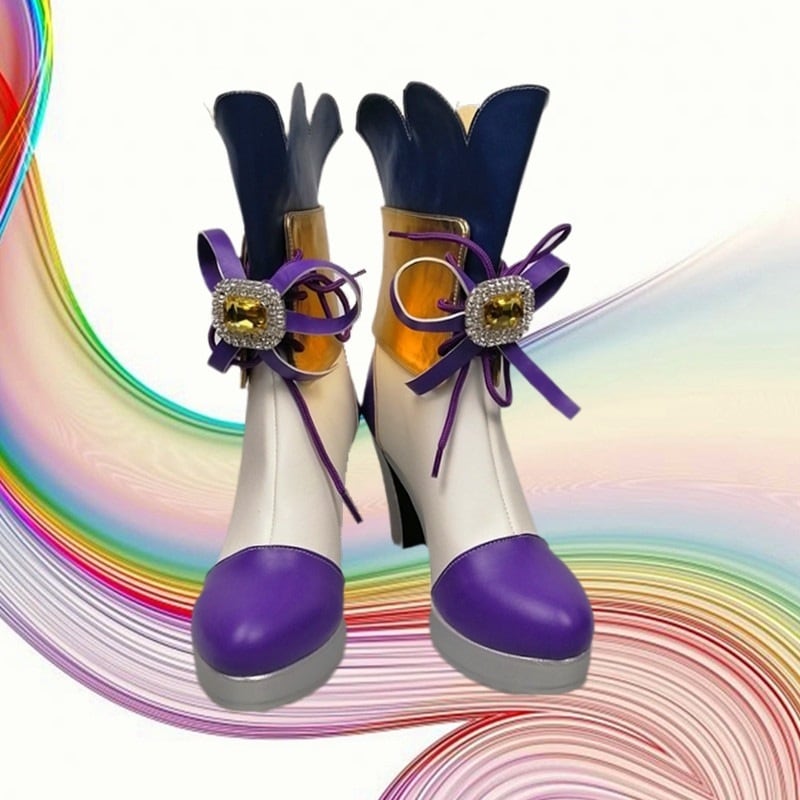 アニメ靴 コスプレ 女性 一ノ瀬楓 アイドルイベント 天堂ゆりかコス靴 カスタムオーダーメイド