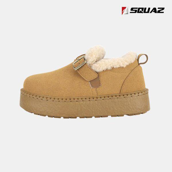 女性用冬の防寒スエード靴 厚底4CM ファーローファー SSS730 4,764円