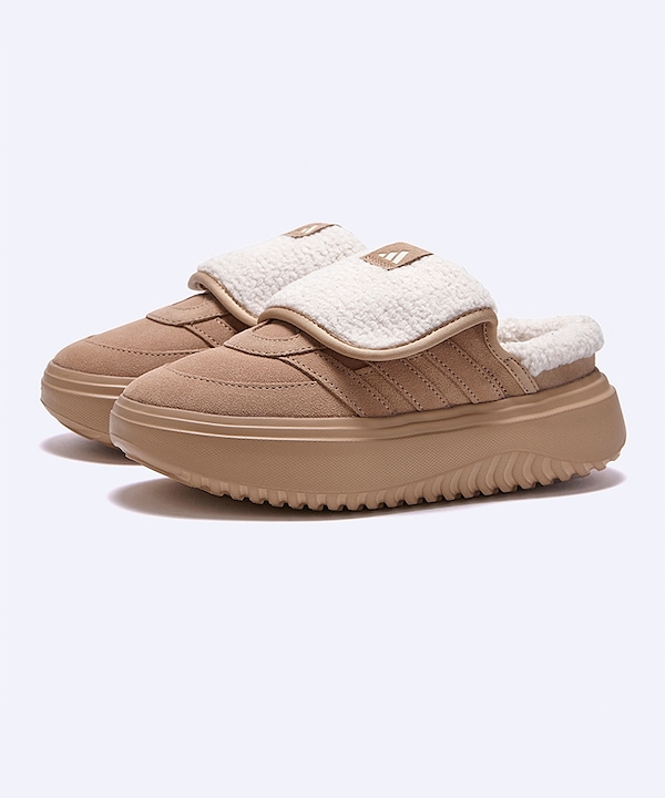 Qoo10 adidas グランドコートミュール バックル/ベルト