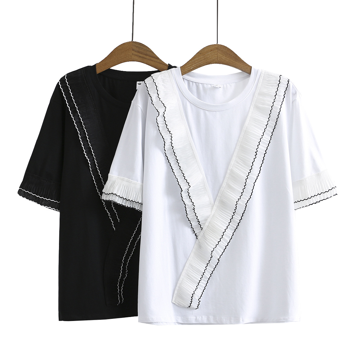 Tシャツ 韓国 半袖 レディーストップス 大きいサイズ 3l 4xl 5lブラウス カジュアル ゆっ