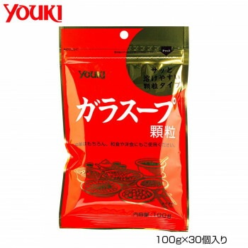 YOUKI ユウキ食品 ガラスープ（袋） 100gx30個入り 111015