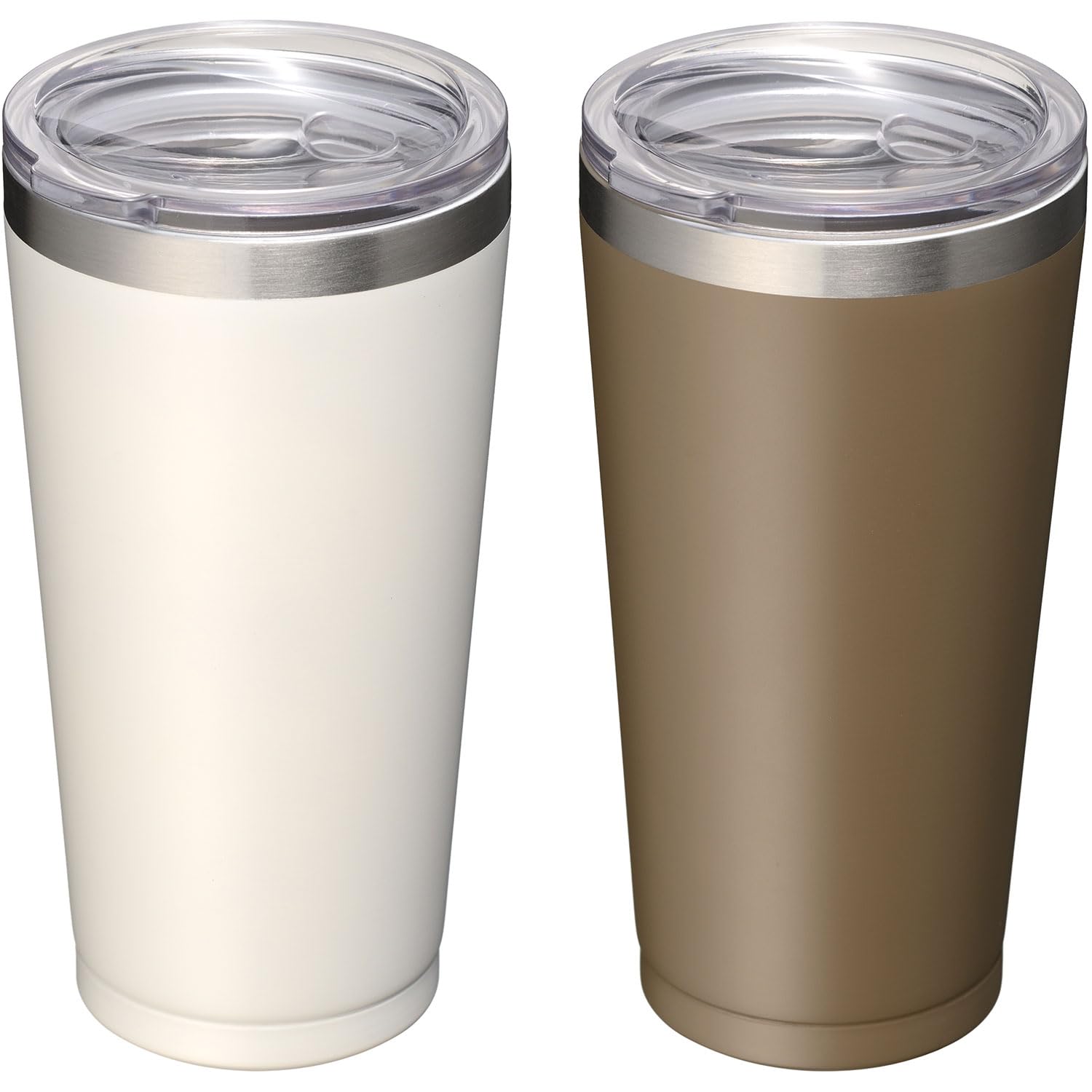 和平フレイズ 真空断熱 タンブラー 蓋付 ペアセット 340ml サチューン ME-7451