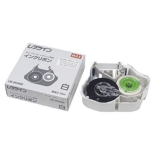 （まとめ買い）レタツイン インクリボン 白 32m巻 LM-IR340W 00006640 [x3] 5,437円