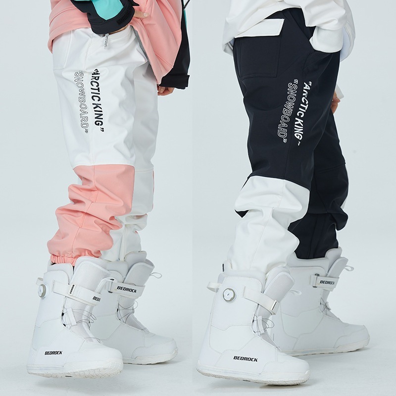 （1～3日で出荷）スノーボードウェア パンツ 単品 メンズ レディース スノーウェア スキーウェア 雪遊び 防寒着 スノボ ボトムス 配色 切り替え