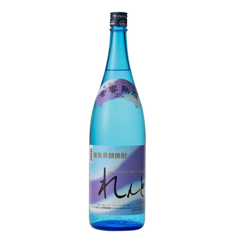 【送料無料】奄美大島特産 奄美黒糖焼酎 れんと 25度 1800ml 1.8L6本【北海道沖縄県東北四国九州地方は必ず送料が掛かります】 10,150円
