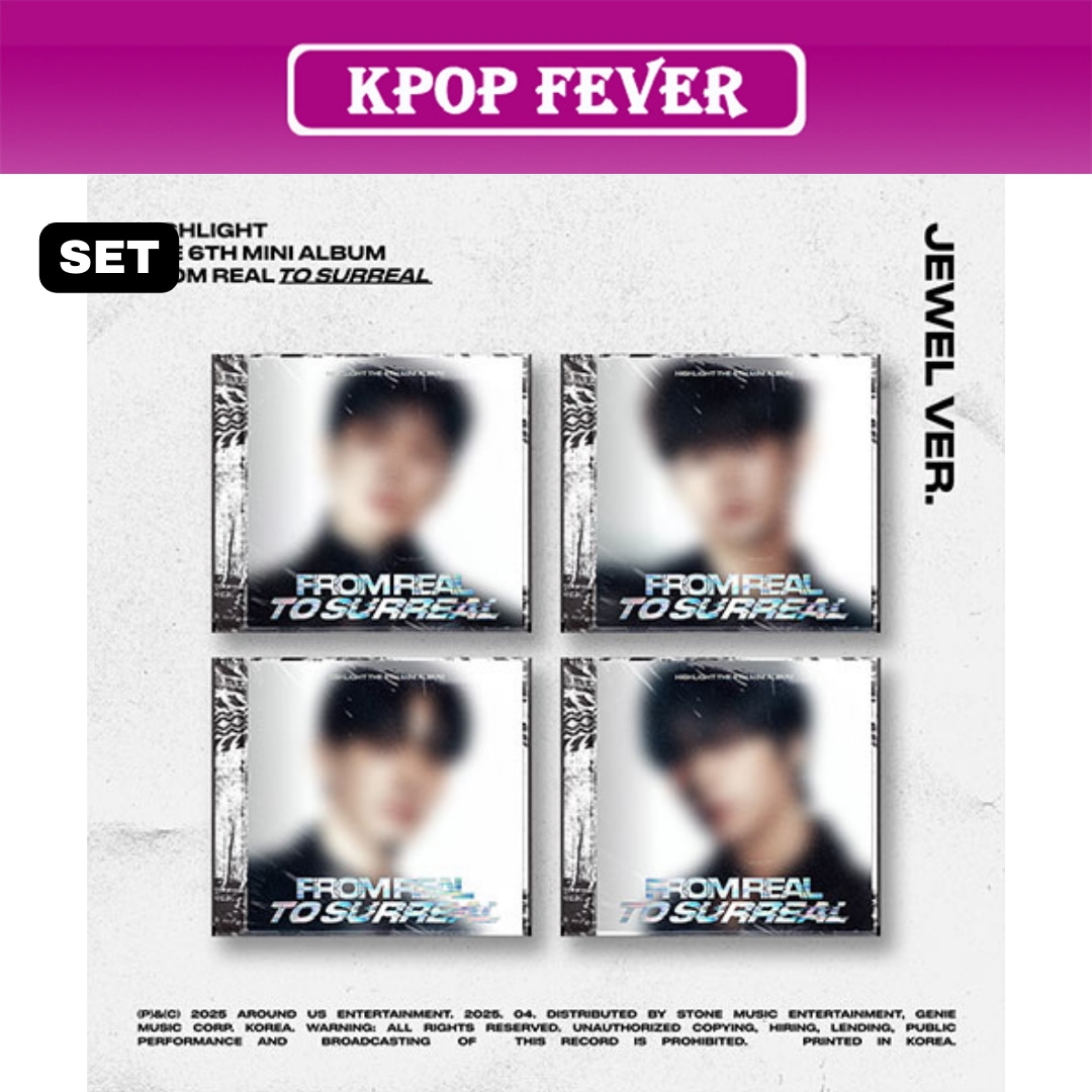 HIGHLIGHT FROM REAL TO SURREAL 6集ミニアルバム JEWEL VER 4種セット