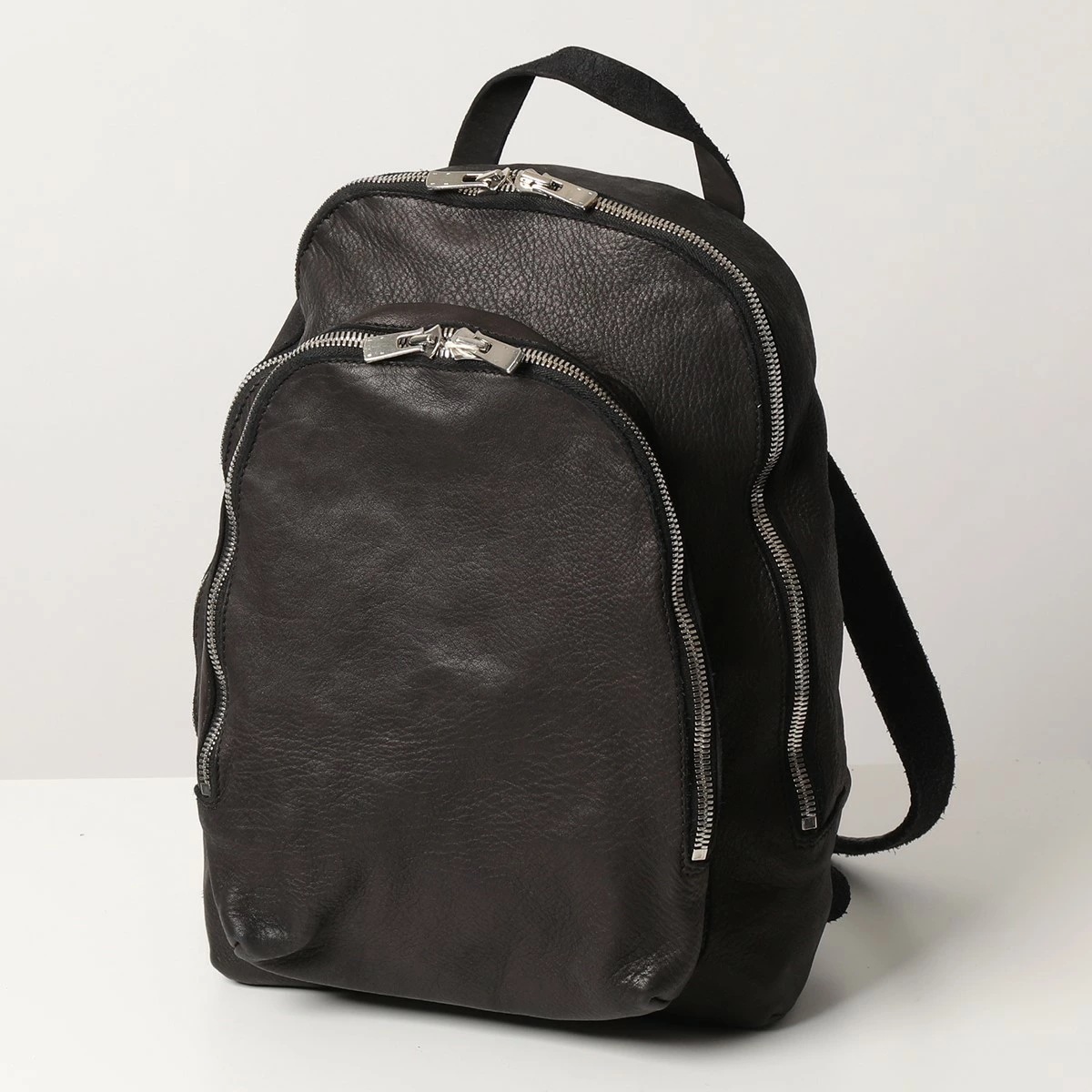 GUIDI グイディ DBP05 soft horse full grain SMALL LEATHER BACKPACK ソフトホースレザー バックパック リュック バッグ 鞄 BLKT メンズ