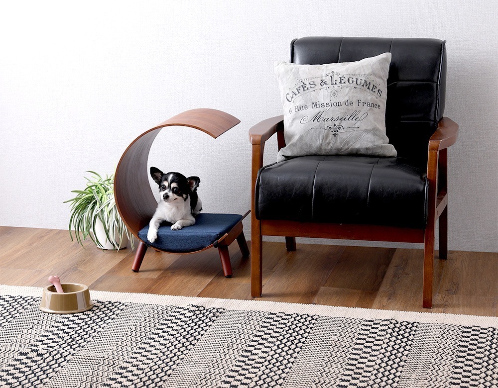 ペット用ベッド 猫 ベッド 犬猫兼用 ペットベッド おしゃれ 木製 北欧 屋根付 天然木 カバー洗濯可能 脚付き