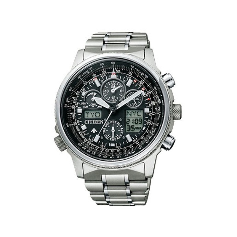 CITIZEN シチズン プロマスター SKY エコ・ドライブ 電波時計 PMV65-2271 スーパーチタニウム メンズ