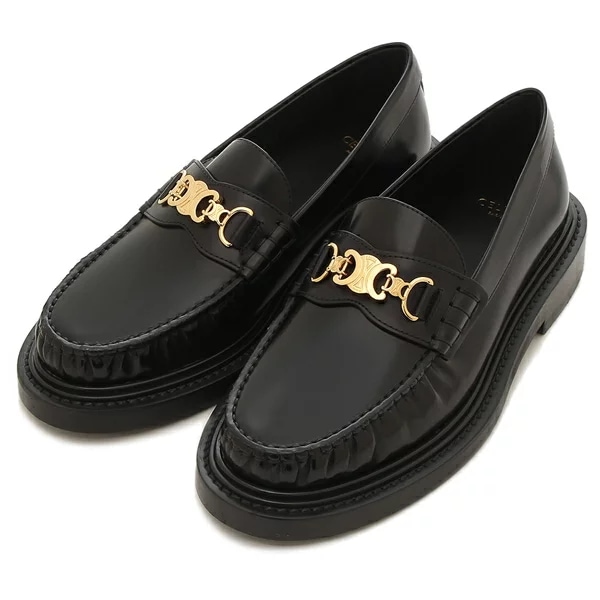 PRADA プラダ ローファー 1D329N 069 レディース パテントレザー