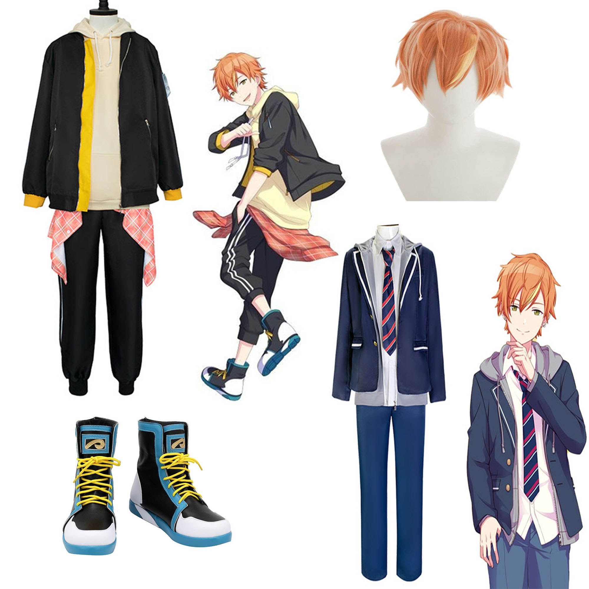 【全シリーズ発売中】 【値引き中】仮装 クリスマス 学園祭 イベント ハロウィン 舞台演出服 ユニフォーム コスプレ衣装 初音ミク feat. カラフルステージ! プロジェクトセカイ 東雲彰人しめあ