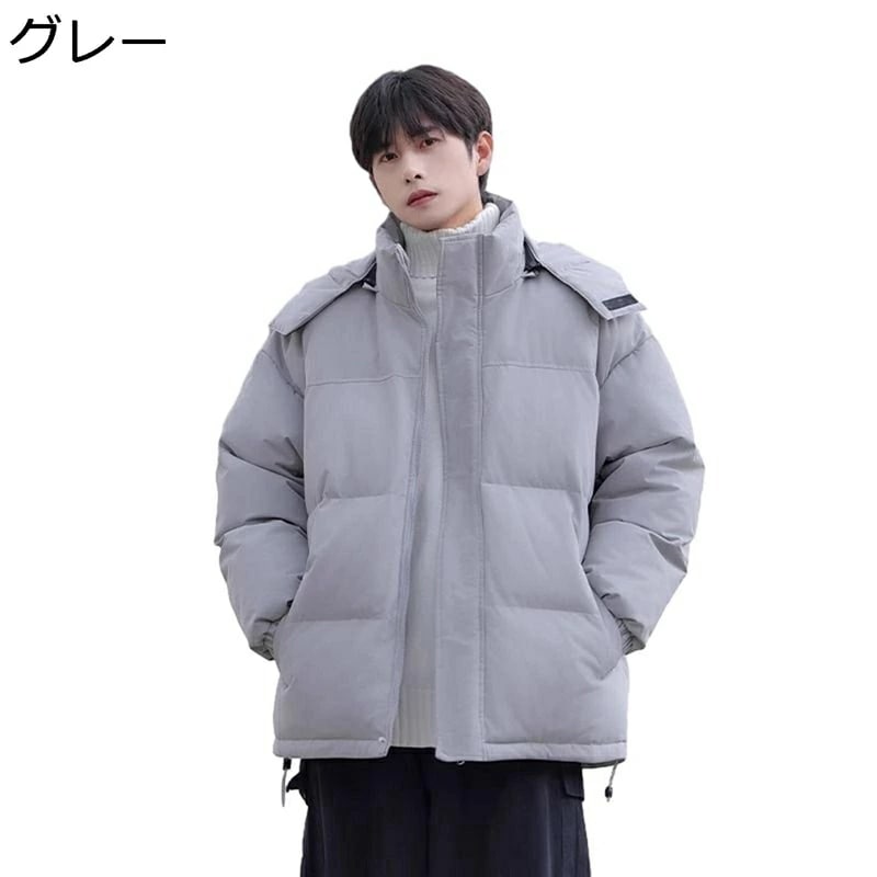 中綿ジャケット メンズ アウトドアジャケット 秋冬 ダウンコットンジャケット アメリカン おしゃれ 大きいサイズ 厚手 防風 防寒 防水 保温 フード付き カジュアル スポーツ
