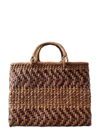 桜皮山葡萄 桜皮かごバッグ山葡萄かごバッグ 手作り かごバッグ 内布あり (約)幅31本体高さ25マチ13cm