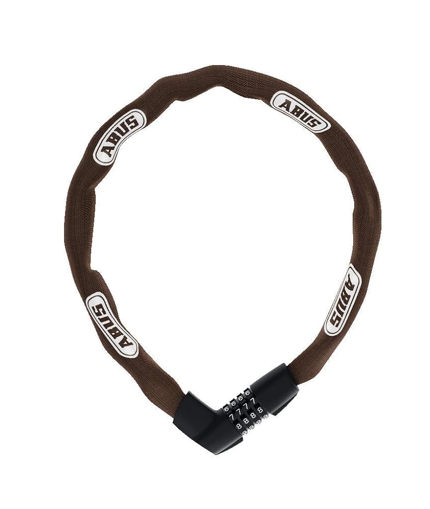 ABUS Tresor 1385/85 Chane-antivol pour vlo 85cm lyriamarron