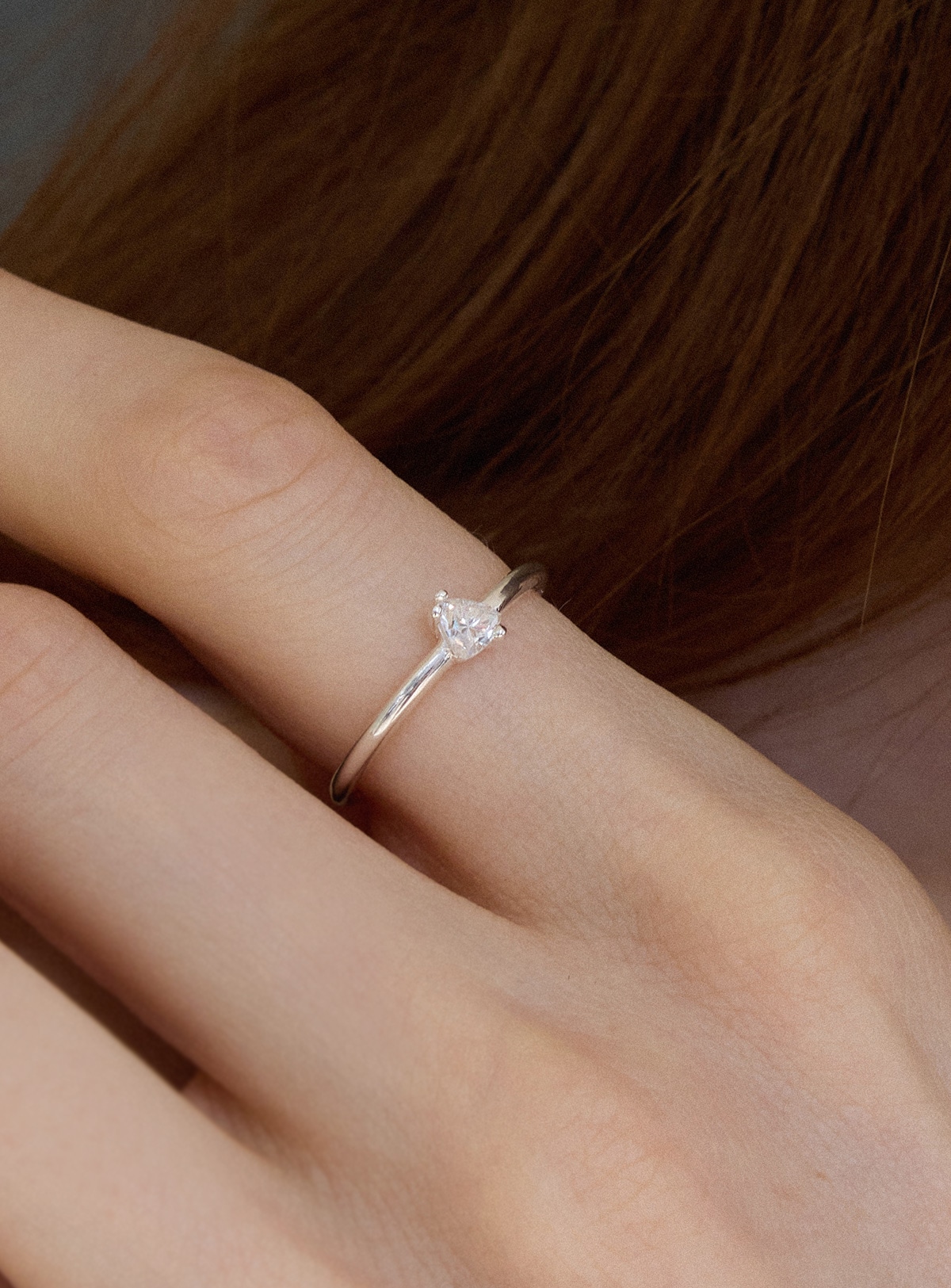 【メガ割 最大30％OFF】925シルバー モアサナイト オープンリング輝き放つ大人の指輪