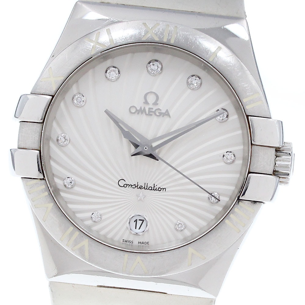 オメガ OMEGA 123.12.35.60.52.001 コンステレーション 11Pダイヤ クォーツ レディース _920580【中古】