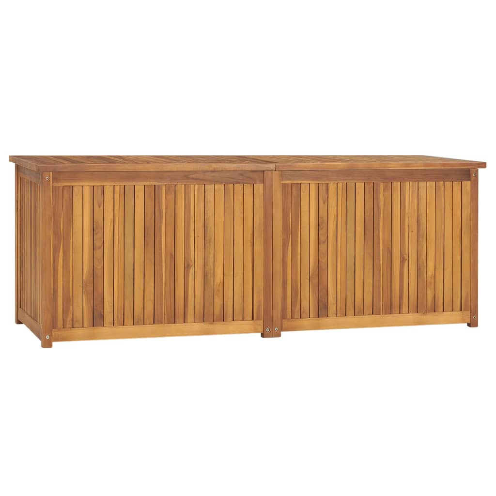 ガーデン収納ボックス 150x50x55 cm チーク無垢材