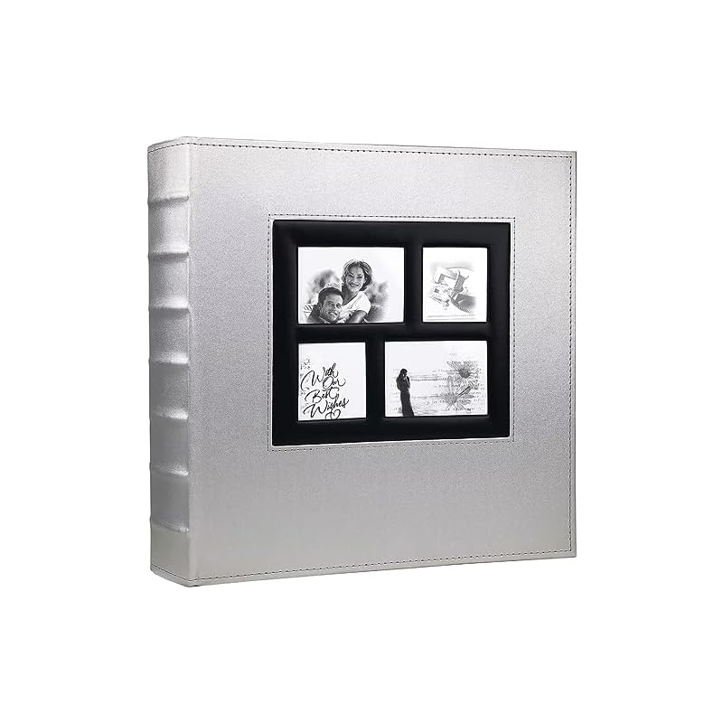 Raoendis アルバム 張るタイプ 33.534CM 360枚L判写真 アルバム 大容量 革 フォトアルバム 写真アルバム 革の表紙 手作り 粘着式 アルバム台紙 30枚60ページ DIY L 9,939円