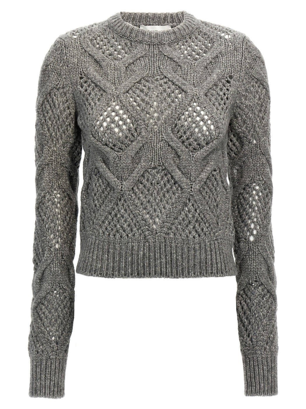 NARVEL003 グレー 秋冬2024 ニットウェア レディース ju