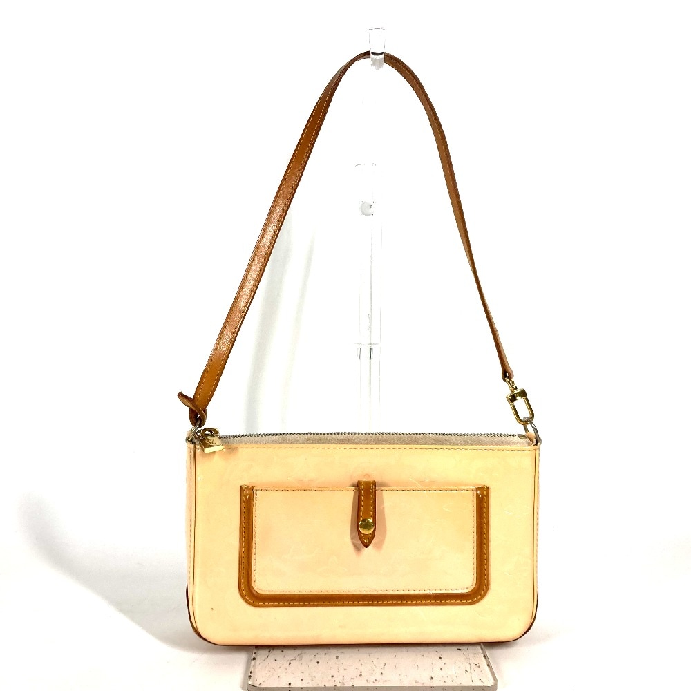 ショルダーバッグ M91292 マロリースクエア モノグラムヴェルニ 肩掛け アクセサリーポーチ カバン モノグラムヴェルニ ピンク