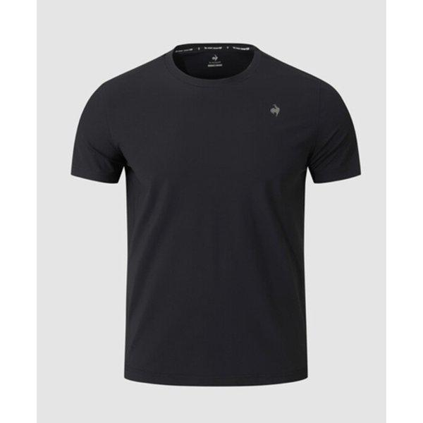 冷感トリコットバックグラフィック半袖Tシャツ 共用 B1 QR223ERS55 BLK OWT RED