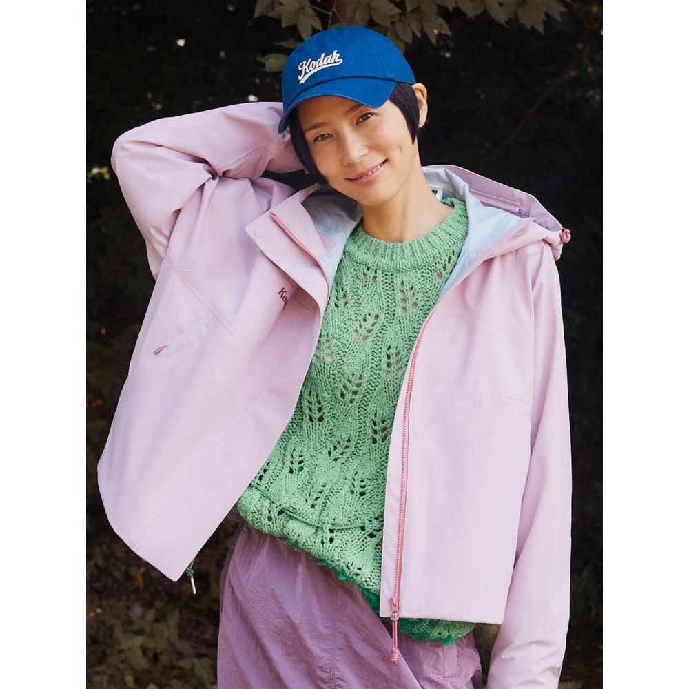 KODAK Apparel Trip 3LAYERフードジャケットウーマンPINK