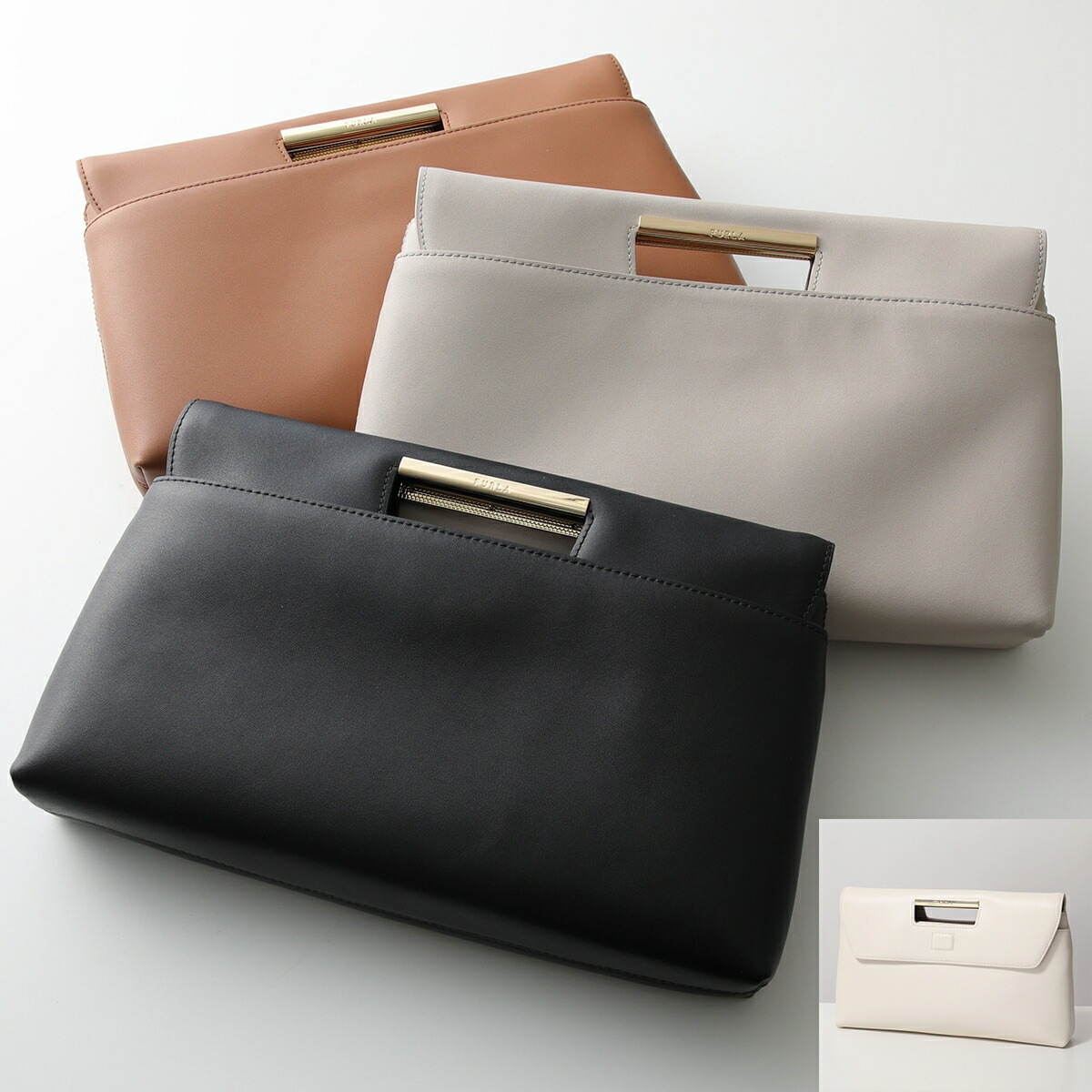 Furla フルラ ハンドバッグ GIADA ジャーダ WE00644 BX3104 レディース レザー クラッチバッグ 鞄 カラー4色 【mega】