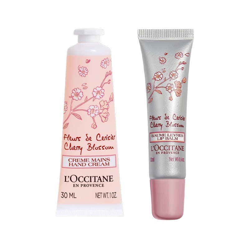 チェリーブロッサム リップバーム&ソフトハンドクリーム セット