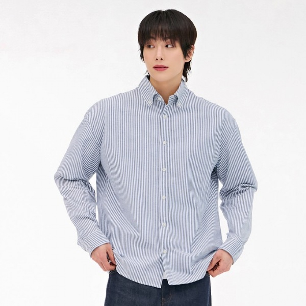 [チェースカルト] コモンオックスフォードシャツ-Earu5411B04