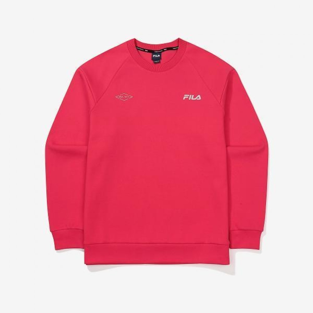 FILA コットン混合ストレッチ トレーナー