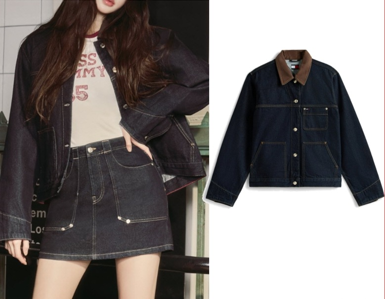Oversized Denim Chore Jacket (T32G0NJC11TWT11BK) 279,000 / 181,350