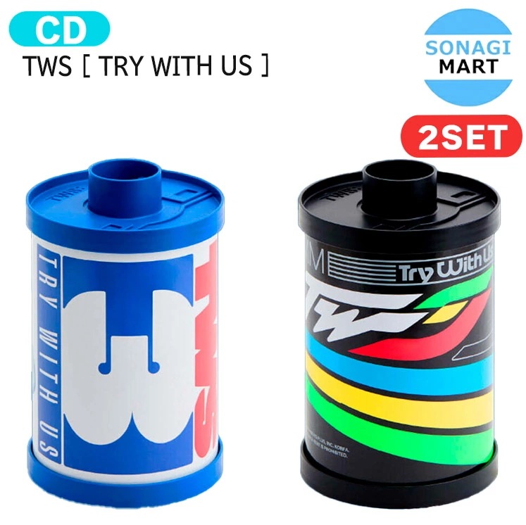 国内発送 TWS [ TRY WITH US ] 2種セット 3rd Mini Album / 1次予約