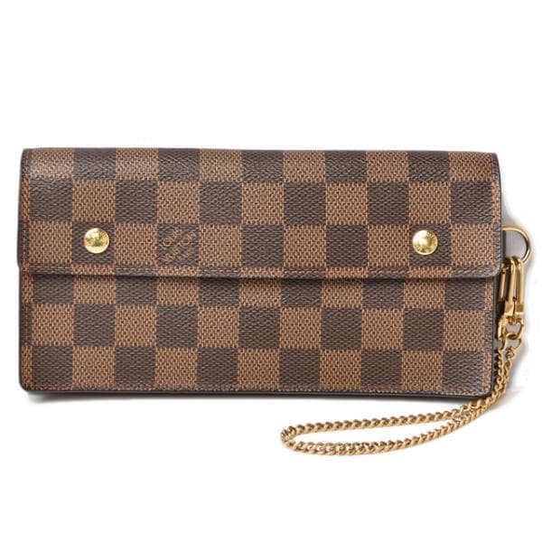 財布/チェーンウォレット LOUIS VUITTON 長財布/ポルトフォイユアコルデオン ダミエ N60002