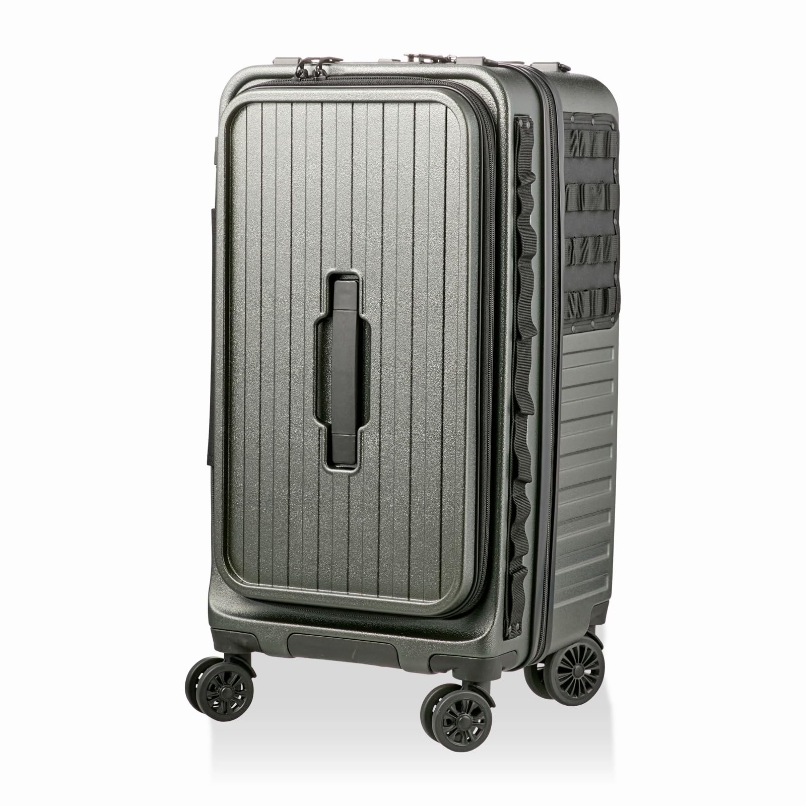 [シフレ] キャンピングキャリー スーツケース 40L 4.1kg HPL2268 Sカーキ